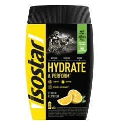 Isostar Hydrate & Perform, proszek cytrynowy, elektrolity, 400 g