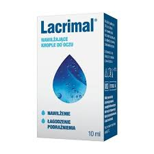 Lacrimal nawilżające krople do oczu 10 ml