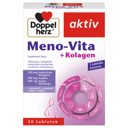 Doppelherz Aktiv Meno-Vita + Kolagen 30 tabletek