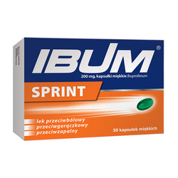 Ibum Sprint 200 mg 30 kapsułek