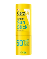CeraVe, sztyft SPF 50+, Niewidoczny sztyft przeciwsłoneczny, 8 g