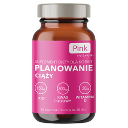 Pink Mama Planowanie Ciąży 30 kapsułek