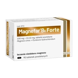 Magnefar B6 Forte 90 tabletek
