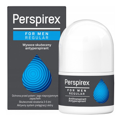 Perspirex For Men Regular, antyperspirant dla mężczyzn, roll-on 20 ml