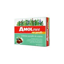 AMOLOWE NA GARDŁO 16PASTYLEK DO SSANIA