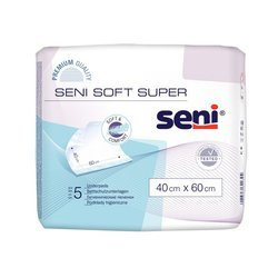 Podkłady higieniczne Seni Soft Super 40 x 60 cm 5 sztuk
