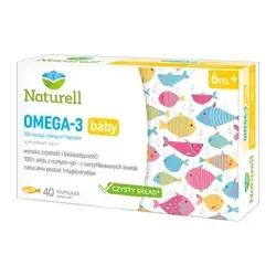 Naturell Omega-3 Baby kapsułki twist-off 40 sztuk