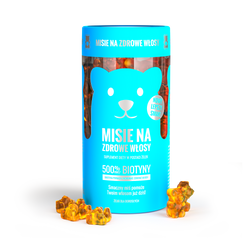 Noble Health Misie na zdrowe włosy, żelki 300 g