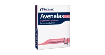 CZOPKI GLICERYNOWE (AVENALAX) 1G 10SZTUK