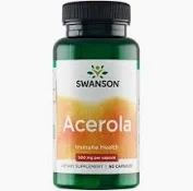 SWANSON ACEROLA 500MG 60KAPSUŁEK