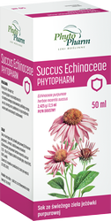 Succus Echinaceae, jeżówka, 50 ml  (PhytoPharm)