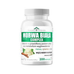 Morwa Biała Complex 200 tabletek (Domowa Apteczka)