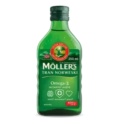 Moller's Tran norweski, smak naturalny, 150 ml