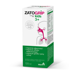 Zatogrip Kids 3+, syrop, 120 ml