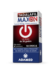 TADALAFIL MAXON 10MG 2TABLETKI