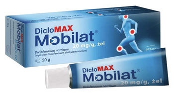 DicloMAX Mobilat, żel przeciwbólowy, 50 g