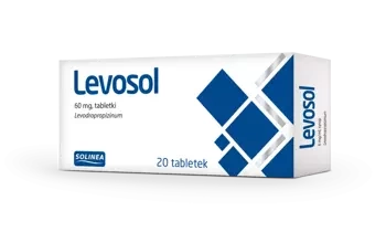 LEVOSOL 60MG, lek przeciwkaszlowy, 20TABLETEK