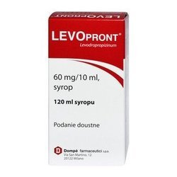 LEVOPRONT SYROP, na suchy kaszel, 120ML