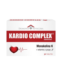 Kardio Complex, monakolina K z czerwonego ryżu, 30 tabletek