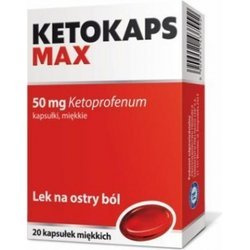 KETOKAPS MAX 20KAPSUŁEK