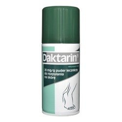 Daktarin 20mg/g, puder leczniczy, 100 g