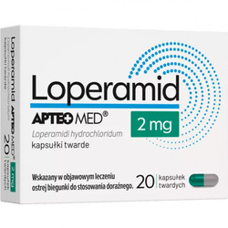 Loperamaid Apteo Med 2 mg, 20 kapsułek