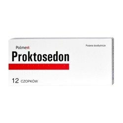 Proktosedon czopki 12 sztuk
