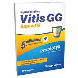 Vitis GG, probiotyk, 20 kapsułek