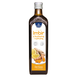 OLEOFARM IMBIR Z KURKUMĄ, CYTRYNĄ,WIT.C SOK 490ML