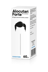 Alocutan Forte 0,05g/ml, aerozol na skórę, 60 ml