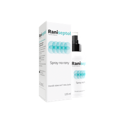 Raniseptol spray ze srebrem na rany 125 ml