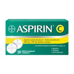 Aspirin C 10 tabletek musujących