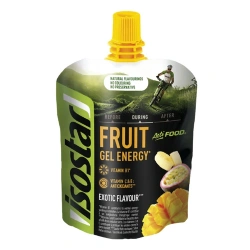 Isostar Actifood, żel energetyczny, smak owoce tropikalne, 90 g