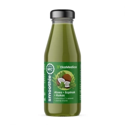 EkaMedica Smoothie aloes-kokos-szpinak, płyn, 250 ml