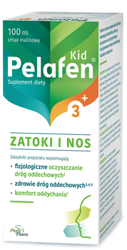 PELAFEN KID 3+ ZATOKI I NOS 100ML