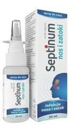 Septinum Nos i Zatoki, spray do nosa, 30 ml