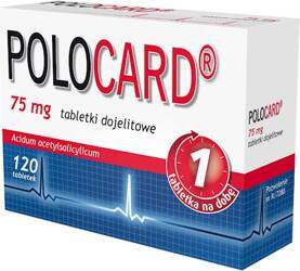 Polocard 75 mg 120 tabletek