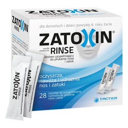 Zatoxin Rinse, zestaw uzupełniający, 28 saszetek