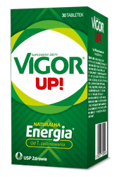 VIGOR UP! 30TABLETEK, data ważności 04.26