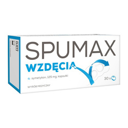 Spumax Wzdęcia 125 mg 30 kapsułek