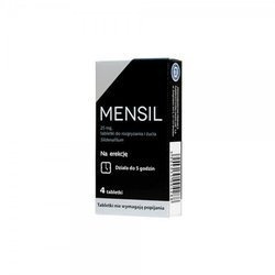 Mensil 25 mg, tabletki, 4 sztuki