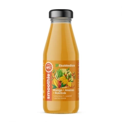 EkaMedica Smoothie mango-ananas-rokitnik, płyn, 250 ml
