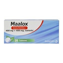 MAALOX 20 TABLETEK