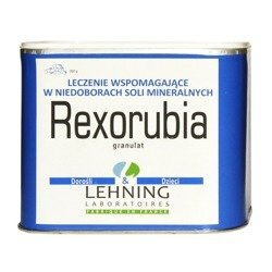 Lehning Rexorubia, wspomaganie gospodarki mineralnej, granulat, 350 g