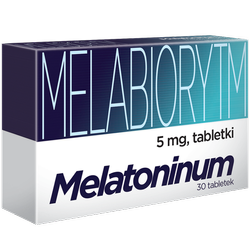 MELABIORYTM 5MG, melatonina, 30TABLETEK