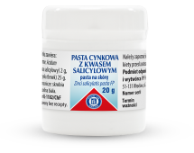 PASTA CYNKOWA Z KWASEM SALICYLOWYM 20G (HASCO)