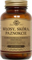 SOLGAR WŁOSY,SKÓRA,PAZNOKCIE 60TABLETEK