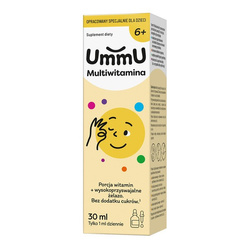 UmmU Multiwitamina 6+, płyn, 30 ml