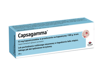 CAPSAGAMMA, krem z kapsaicyną, 40G