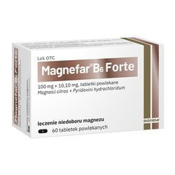 MAGNEFAR B6 FORTE 60TABLETEK